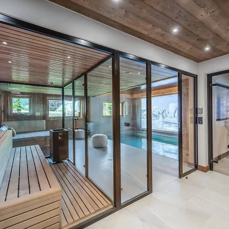 De Luxe A 2 Pas Des Pistes Avec Piscine, Sauna Et Salle De Sport - Fr-1-569-134 Chalet *