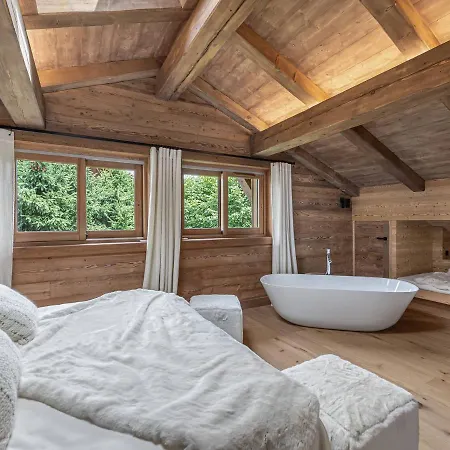 De Luxe A 2 Pas Des Pistes Avec Piscine, Sauna Et Salle De Sport - Fr-1-569-134 Chalet