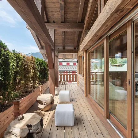 De Luxe A 2 Pas Des Pistes Avec Piscine, Sauna Et Salle De Sport - Fr-1-569-134 * Megeve
